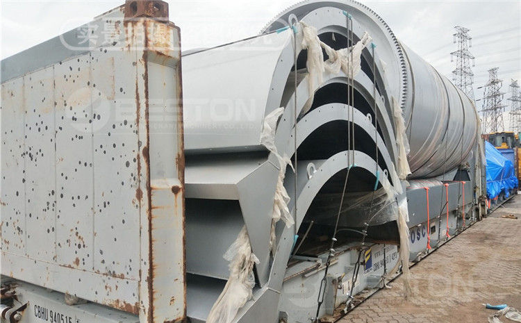 印尼16噸廢舊輪胎煉油設備發貨第3張