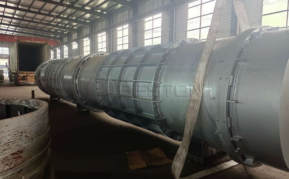 BST-30型號(hào)馬來(lái)西亞木材廠廢木料炭化設(shè)備第5張