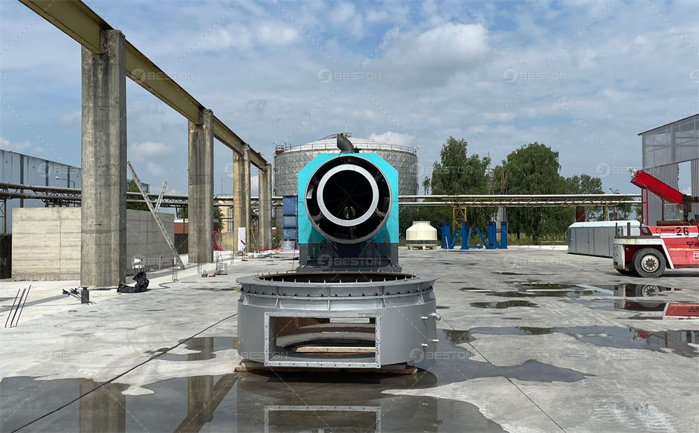 BST-50型號克羅地亞秸稈炭化設備第2張
